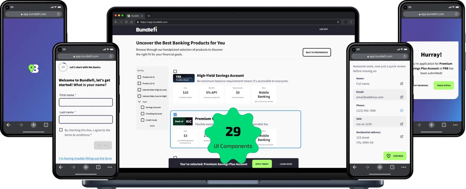 Bundlefi developer experience - case study.